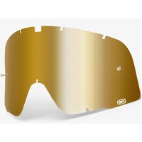 100% Replacement True Gold Lens for Barstow Goggles