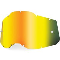 100% Replacement Gold Mirror Lens for Accuri2/Strata2 Youth Goggles