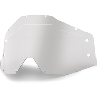 100% Replacement Clear Lens w/Sonic Bumps for Accuri/Strata Forecast Goggles