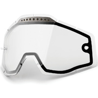 100% Replacement Clear Vented Dual Pane Lens for Racecraft/Accure/Strata Goggles