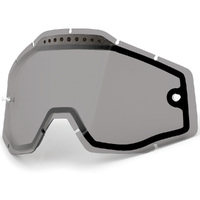 100% Replacement Smoke Vented Dual Pane Lens for Racecraft/Accure/Strata Goggles