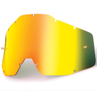 100% Replacement Gold Mirror Lens for Accuri/Strata Youth Goggles