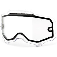 100% Replacement Clear Vented Dual Pane Lens for Armega Goggles