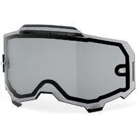 100% Replacement Smoke Vented Dual Pane Lens for Armega Goggles