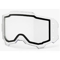 100% Replacement Dual Pane Clear Lens for Armega Goggles w/Forecast Film System