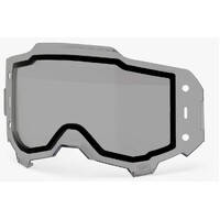 100% Replacement Dual Pane Smoke Lens for Armega Goggles w/Forecast Film System