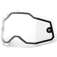100% Replacement Dual Pane Clear Lens for Racecraft2/Accuri2/Strata2 Goggles