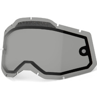 100% Replacement Vented Dual Pane Smoke Lens for Racecraft2/Accuri2/Strata2 Goggles