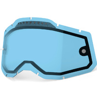 100% Replacement Vented Dual Pane Blue Lens for Racecraft2/Accuri2/Strata2 Goggles