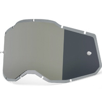 100% Replacement Injected Silver Mirror Lens for Racecraft2/Accuri2/Strata2 Goggles