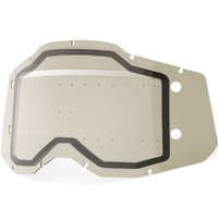 100% Replacement Forecast Dual Smoke Lens w/Bumps for Racecraft2/Accuri2/Strata2 Goggles