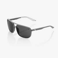 100% Konnor Sunglasses Soft Tach Dark Haze w/Smoked Lens