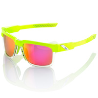 100% Type-S Sunglasses Acidlous w/Purple Multilayer Mirror Lens