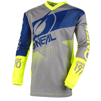 Oneal 2020 Element Factor Grey/Blue/Yellow Jersey