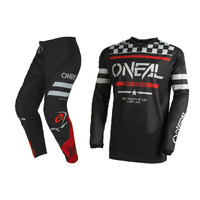 Oneal 2022 Element Squadron V.22 Black/Grey Youth Gear Set