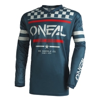 Oneal 2022 Element Jersey Squadron V.22 Teal/Grey