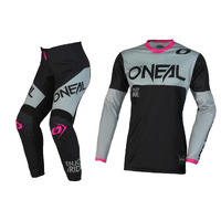 Oneal 2023 Element Racewear V.23 Black/Pink Youth Girls Gear Set