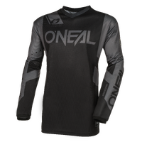 Oneal 2024 Element Racewear V.24 Black/Grey Youth Jersey