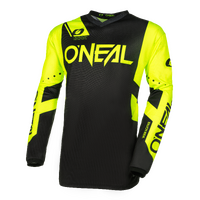 Oneal 2024 Element Racewear V.24 Black/Neon Yellow Youth Jersey