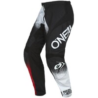 Oneal 2022 Element Racewear V.22 Black/White/Red Pants