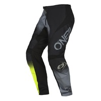 Oneal 2022 Element Racewear V.22 Black/Grey/Neon Yellow Pants