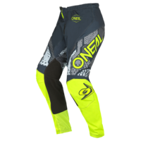 Oneal 2023 Element Camo V.22 Grey/Neon Yellow Youth Pants