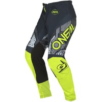 Oneal 2023 Element Camo V.22 Grey/Neon Yellow Pants