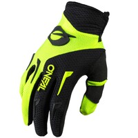 Oneal 2023 Element Neon Yellow/Black Youth Gloves