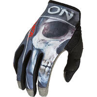 Oneal 2022 Mayhem Gloves Bones V.22 Black/Red