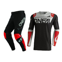 Oneal 2021 Prodigy Black/Grey/Red Gear Set