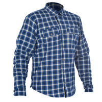 Oxford Kickback Checker Blue/White Shirt
