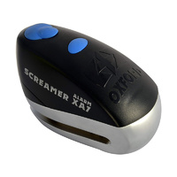 Oxford Screamer XA7 Alarm Disc Lock Black/Silver