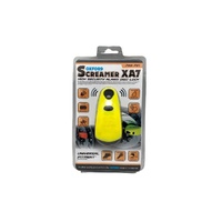 Oxford Screamer XA7 Alarm Disc Lock Yellow/Matte Black