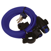 Oxford Cable Lock 12mm x 1.8m Blue