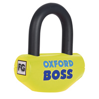 Oxford Boss Super Strong Disc Lock Yellow
