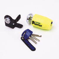 Oxford Patriot Ultra Strong Disc Lock Yellow