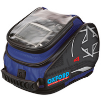 Oxford X4 Quick Release Blue 4L Tank Bag