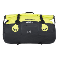 Oxford Aqua T Black/Fluro Yellow 30L Roll Bag