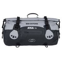 Oxford Aqua T Black/Grey 70L Roll Bag