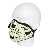 Oxford Universal Glow Skull Neoprene Face Mask