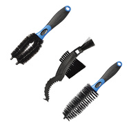 Oxford Triple Brush Set (Includes Wheel Cleaning Brush/Claw Brush/Forked Cleaning Brush)