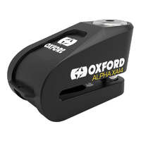 Oxford Alpha XA14 Alarm Disc Lock Black/Black