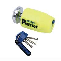 Oxford Patriot 14mm Pin Disc Lock Yellow