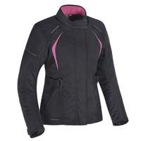 Oxford Dakota 2.0 Waterproof Black/Pink Womens Textile Jacket