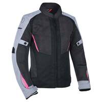 Oxford Iota Air 1.0 Grey/Black/Pink Womens Textile Jacket
