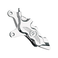 Performance Machine P00512915CH Left Hand Front 6 Piston Caliper Chrome for Softail 00-14/Dyna 00-17/Touring/Sportster 00-07