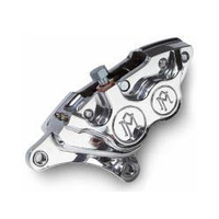 Performance Machine P00532919P Left Front 4 Piston Caliper Polished for Softail 00-14/Dyna 00-17/Touring 00-07/Sportster 00-07 w/11.5" Disc Rotor