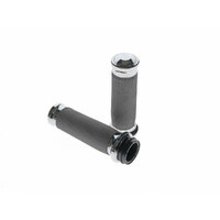 Performance Machine P00632020CH Contour Handgrips Chrome for most Big Twin 08-Up w/Throttle-by-Wire