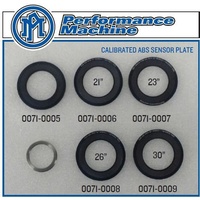 Performance Machine P00713002 ABS Sensor Plate for Touring 14-Up/Softail 15-Up Models w/21" Front Performance Machine Wheels