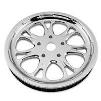 Performance Machine P00935066PARLCH Paramount 66T x 1" Wide Pulley Chrome for Softail 12-Up/Softail 07-Up w/150 Tyre/Touring 07-08